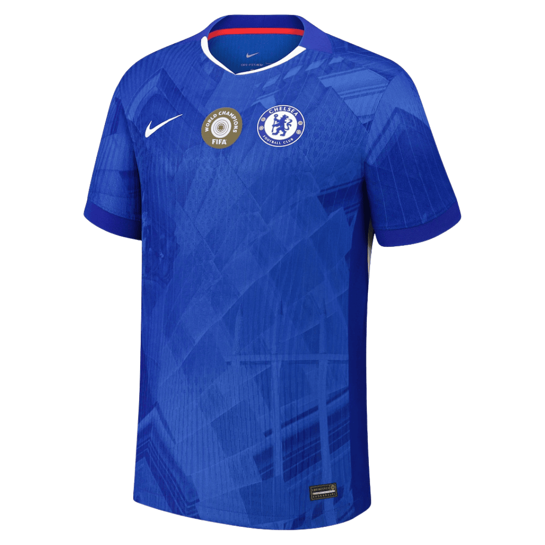 Chelsea 2025/26 Koti Pelipaita (Player Version) Miesten WORLD CHAMPIONS #25 - kuva 10
