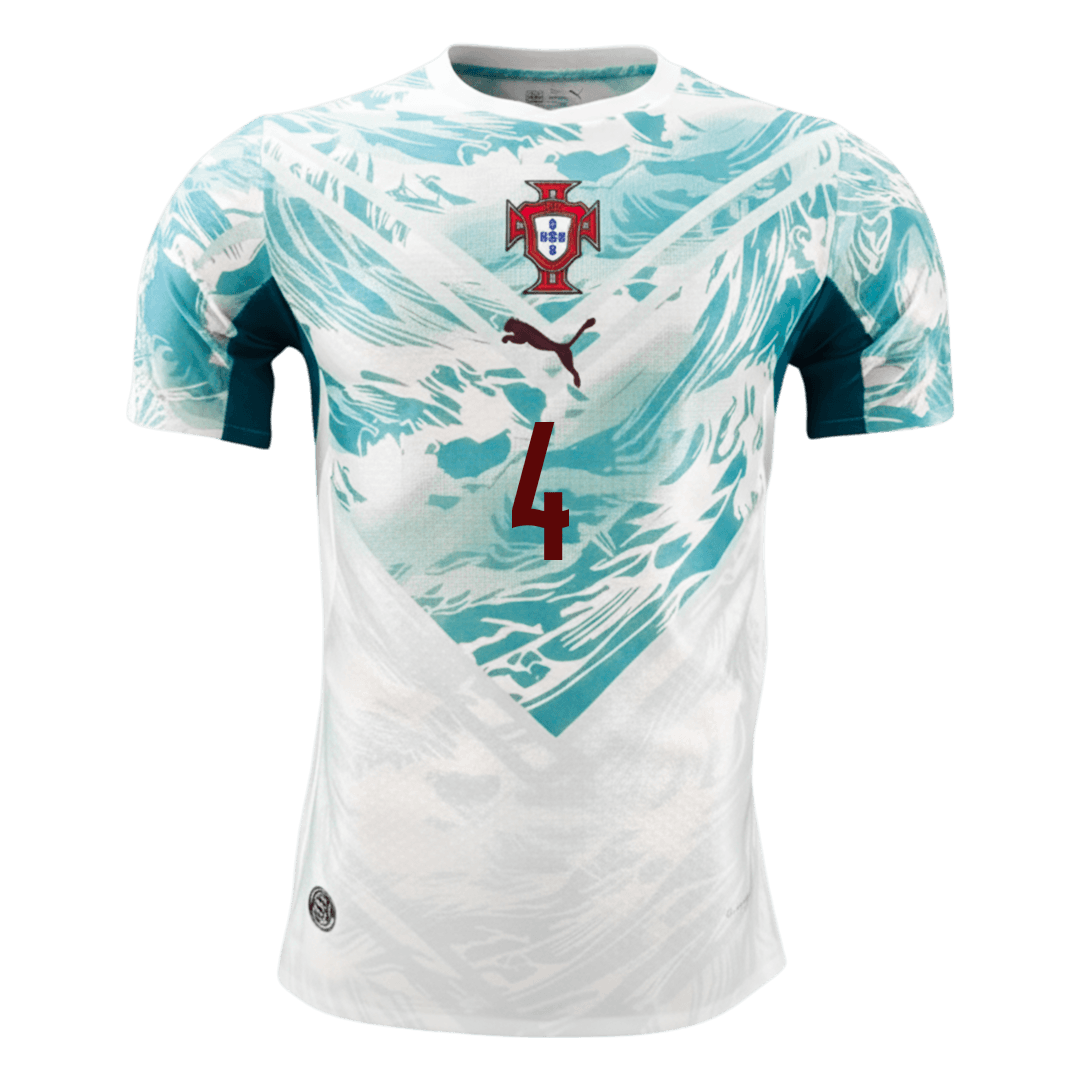 Portugal World Cup 2026 Vieras Pelipaita (Player Version) Miesten RúBEN DIAS #4 - kuva 8