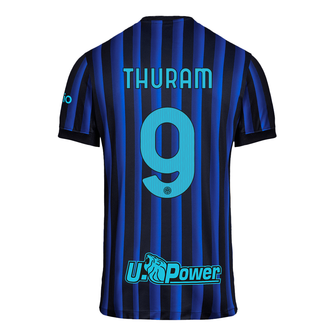 Inter Milan 2025/26 Koti Pelipaita Miesten THURAM #9 - kuva 11