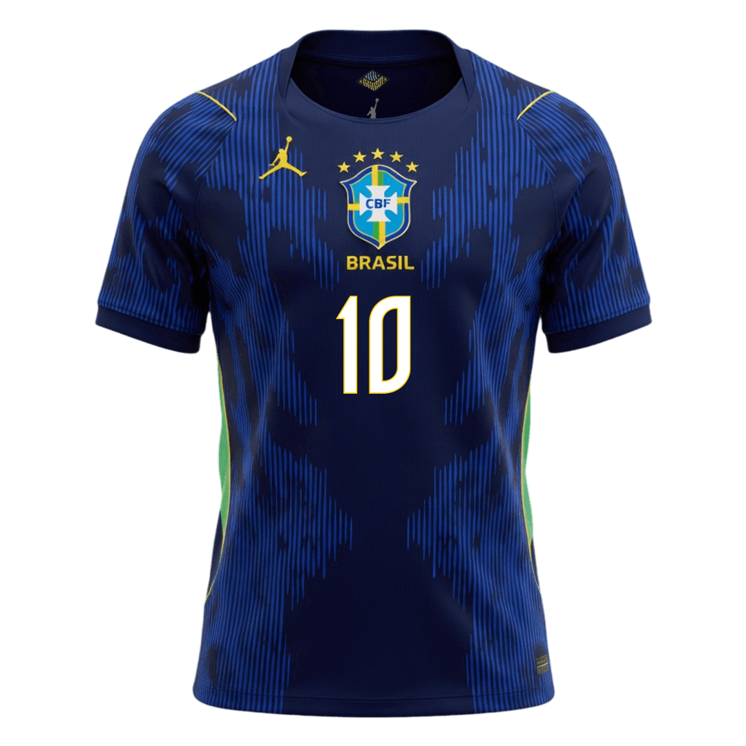 Brazil World Cup 2026 Vieras Pelipaita Miesten NEYMAR JR #10 - kuva 8