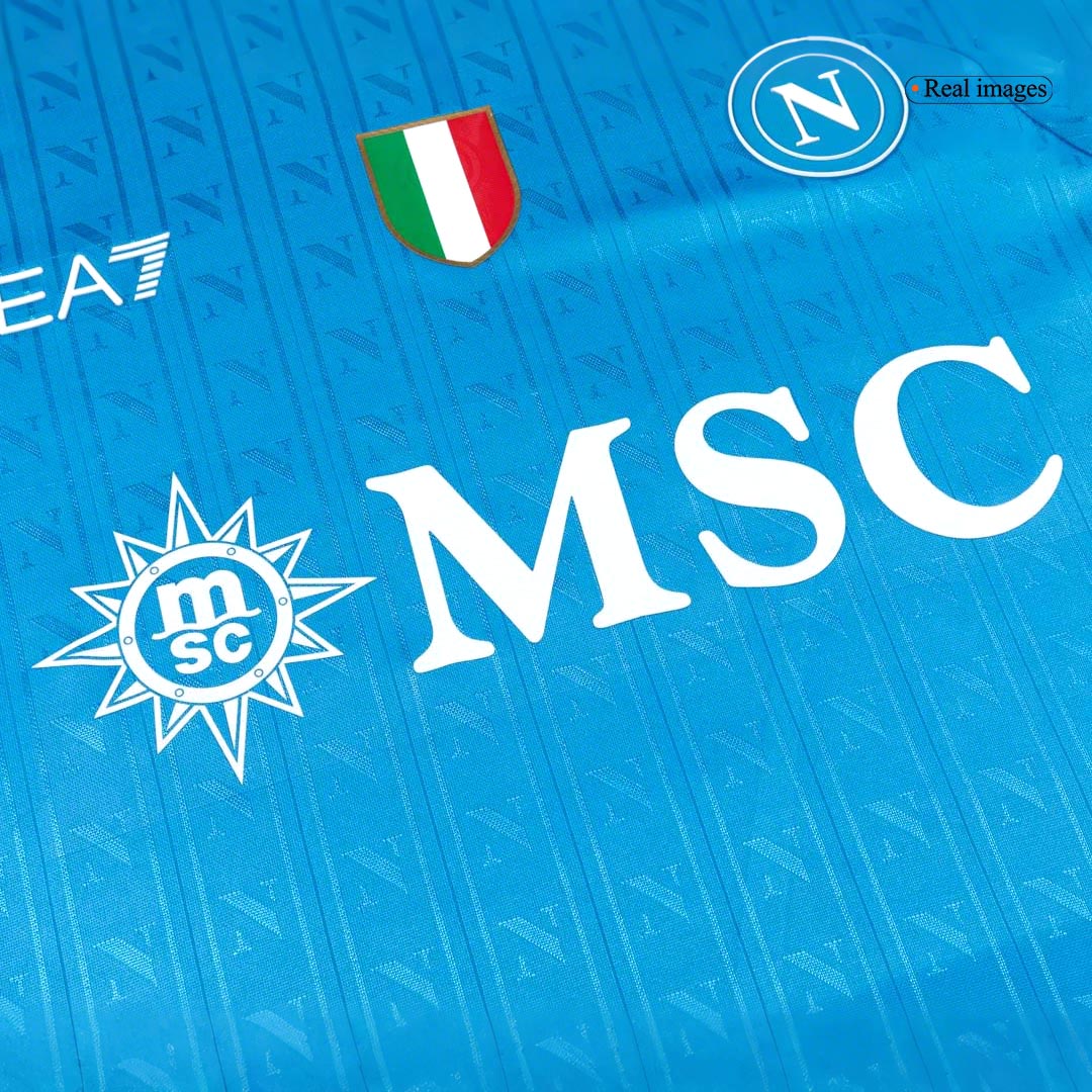 Napoli 2025/26 Koti Pelipaita (Player Version) Miesten - kuva 6