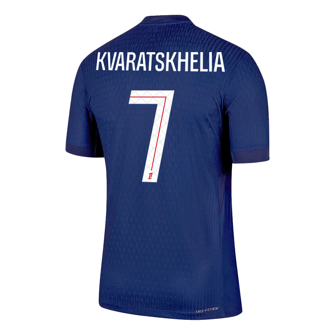 PSG 2025/26 Koti Pelipaita (Player Version) Miesten KVARATSKHELIA #7 - kuva 9