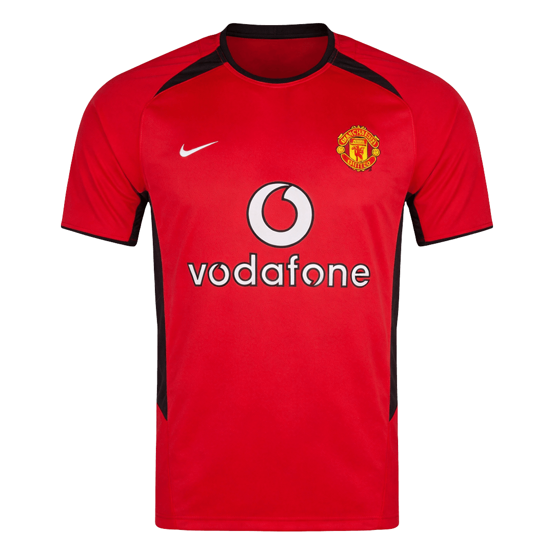 Manchester United 2002/04 Koti Retro -pelipaita Miesten