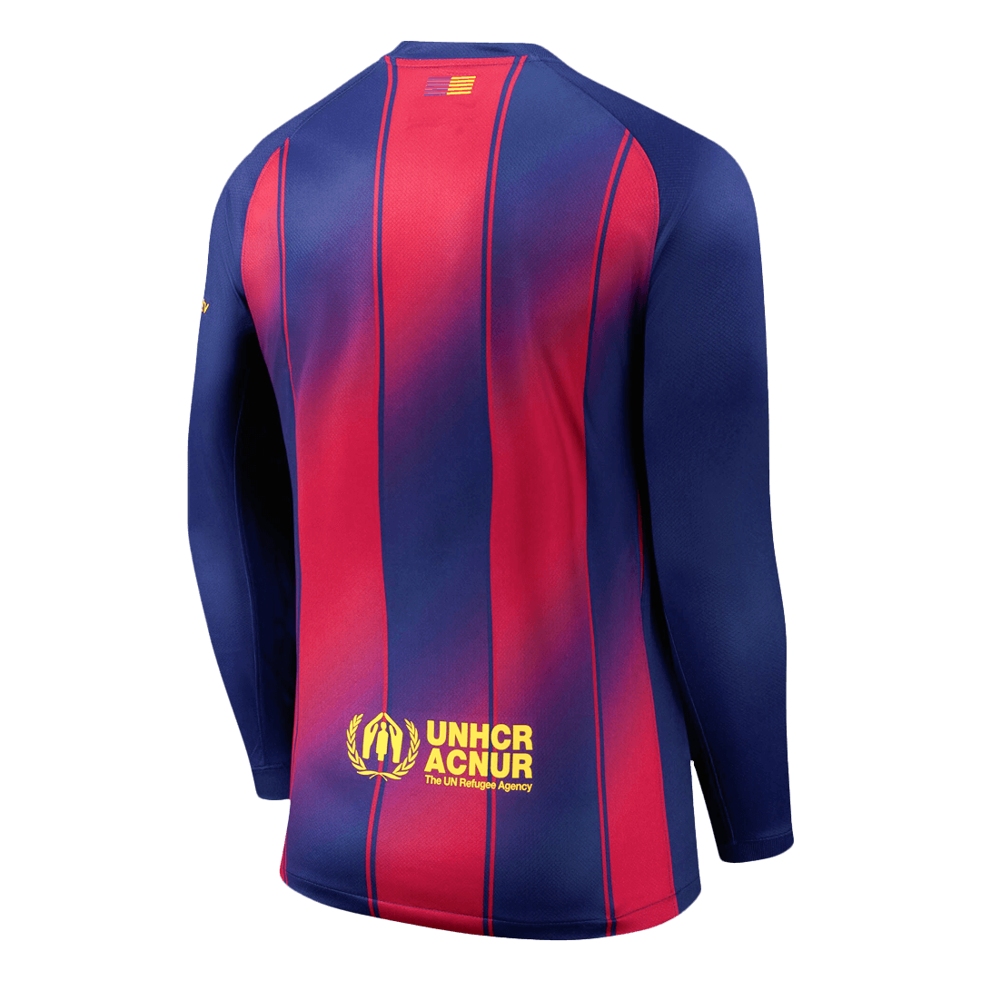 Barcelona 2025/26 Koti Pitk?hihainen pelipaita Miesten - kuva 11