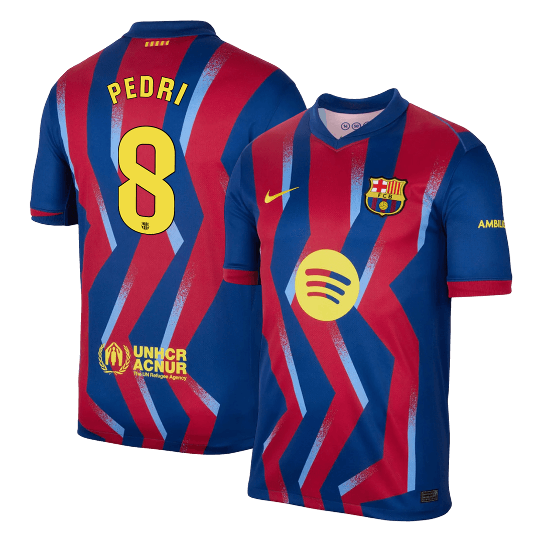 Barcelona 2025/26 Nelj?s Pelipaita Miesten PEDRI #8