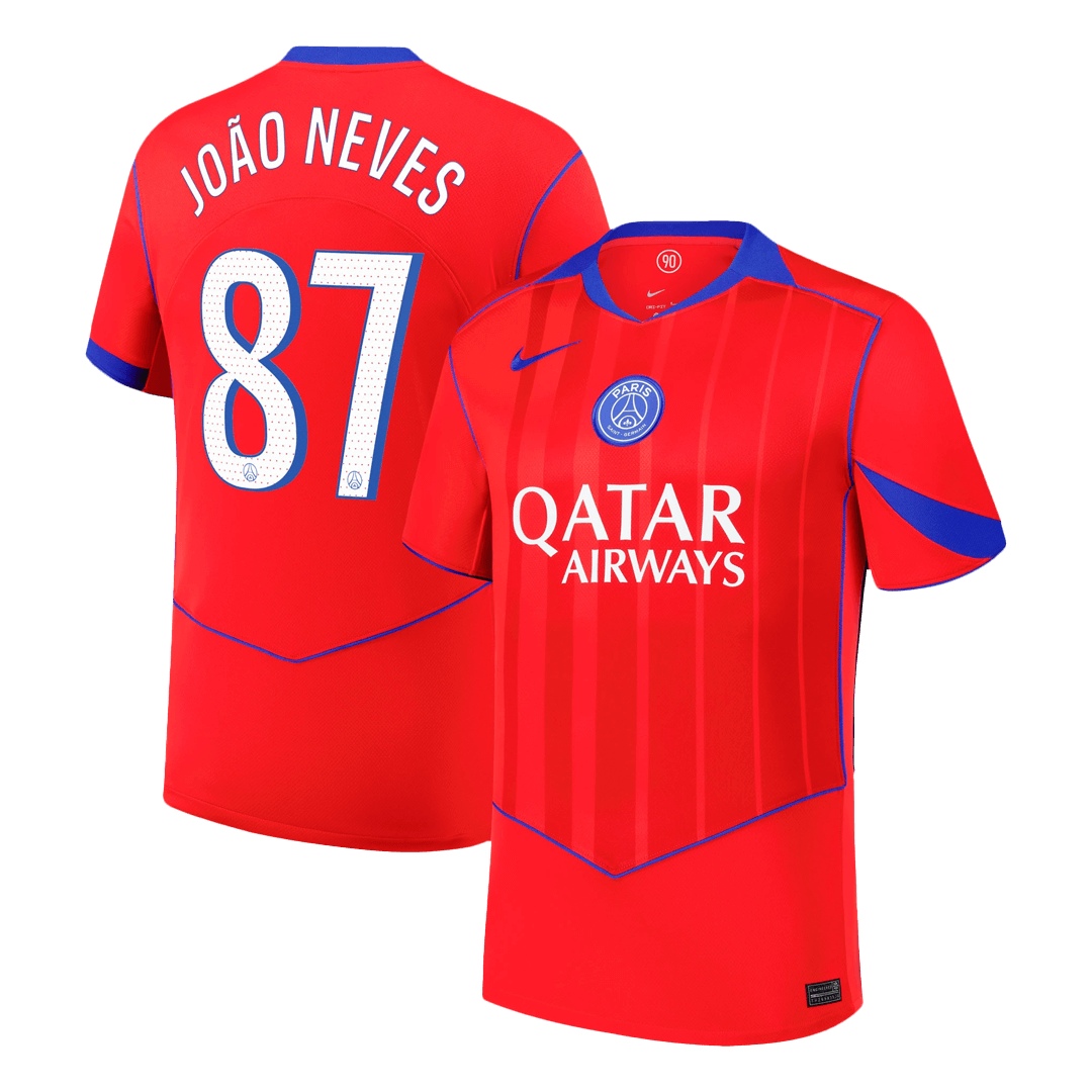 PSG 2025/26 Kolmas Pelipaita Miesten JO?O NEVES #87