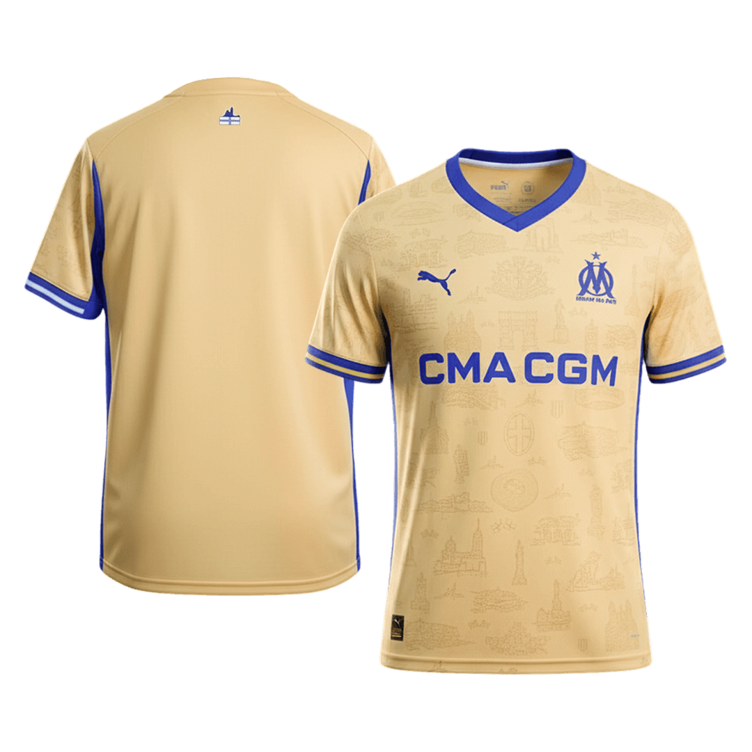 Marseille 2025/26 Nelj?s Pelipaita Miesten - kuva 10