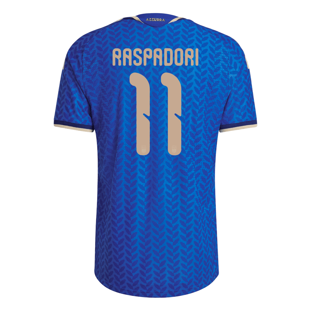 Italy World Cup 2026 Koti Pelipaita (Player Version) Miesten RASPADORI #11 - kuva 9