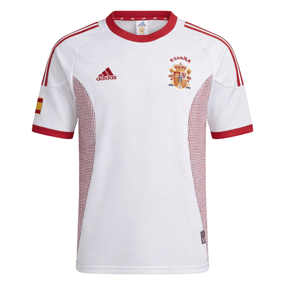 Spain World Cup 2002 Vieras Retro -pelipaita Miesten