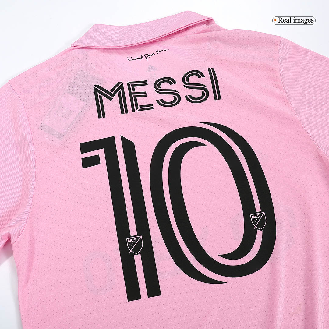 Inter Miami CF 2022 Koti Pelipaita (Player Version) Miesten MESSI #10 - kuva 10