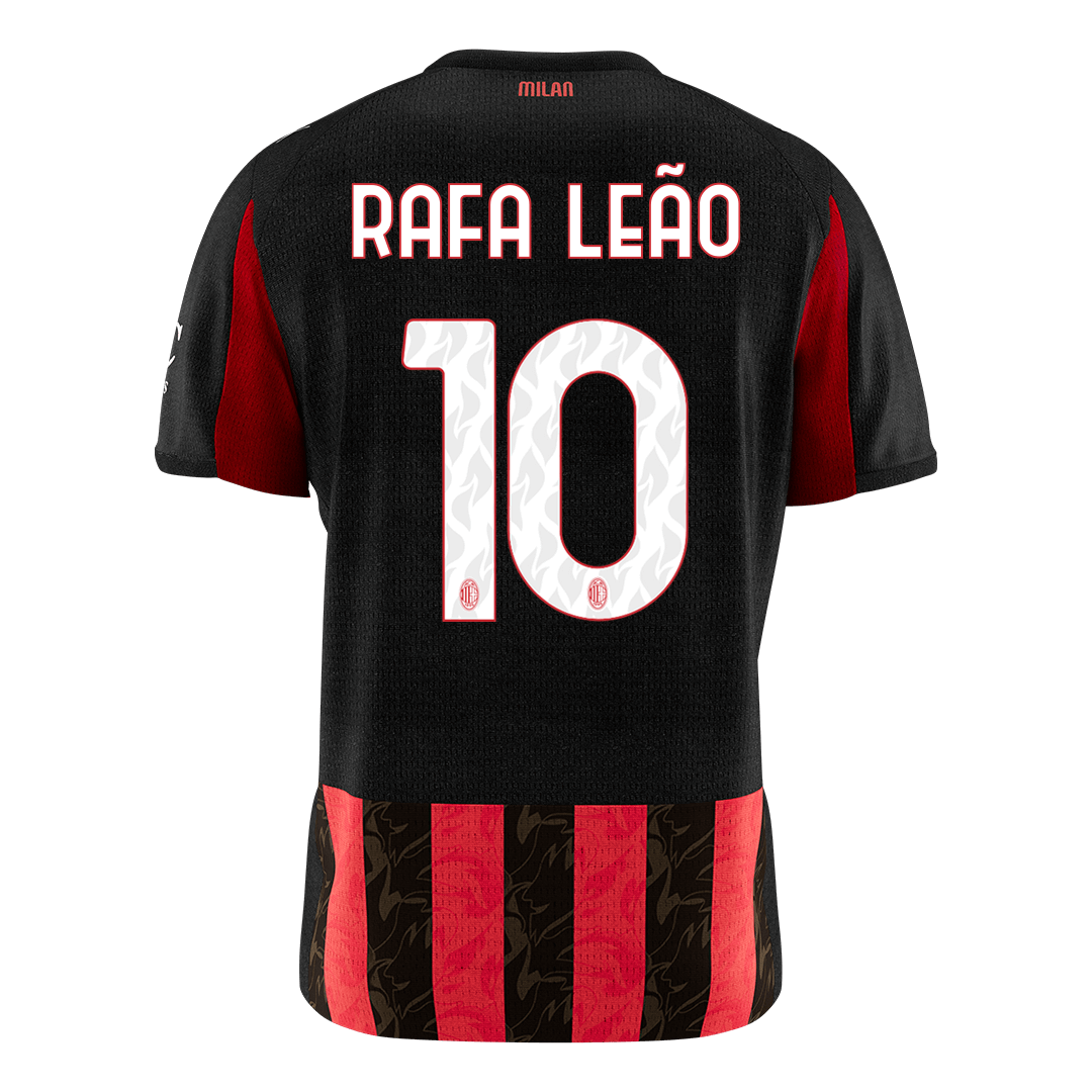 AC Milan 2025/26 Koti Pelipaita Miesten RAFA LE?O #10 [PREMIUM] - kuva 10