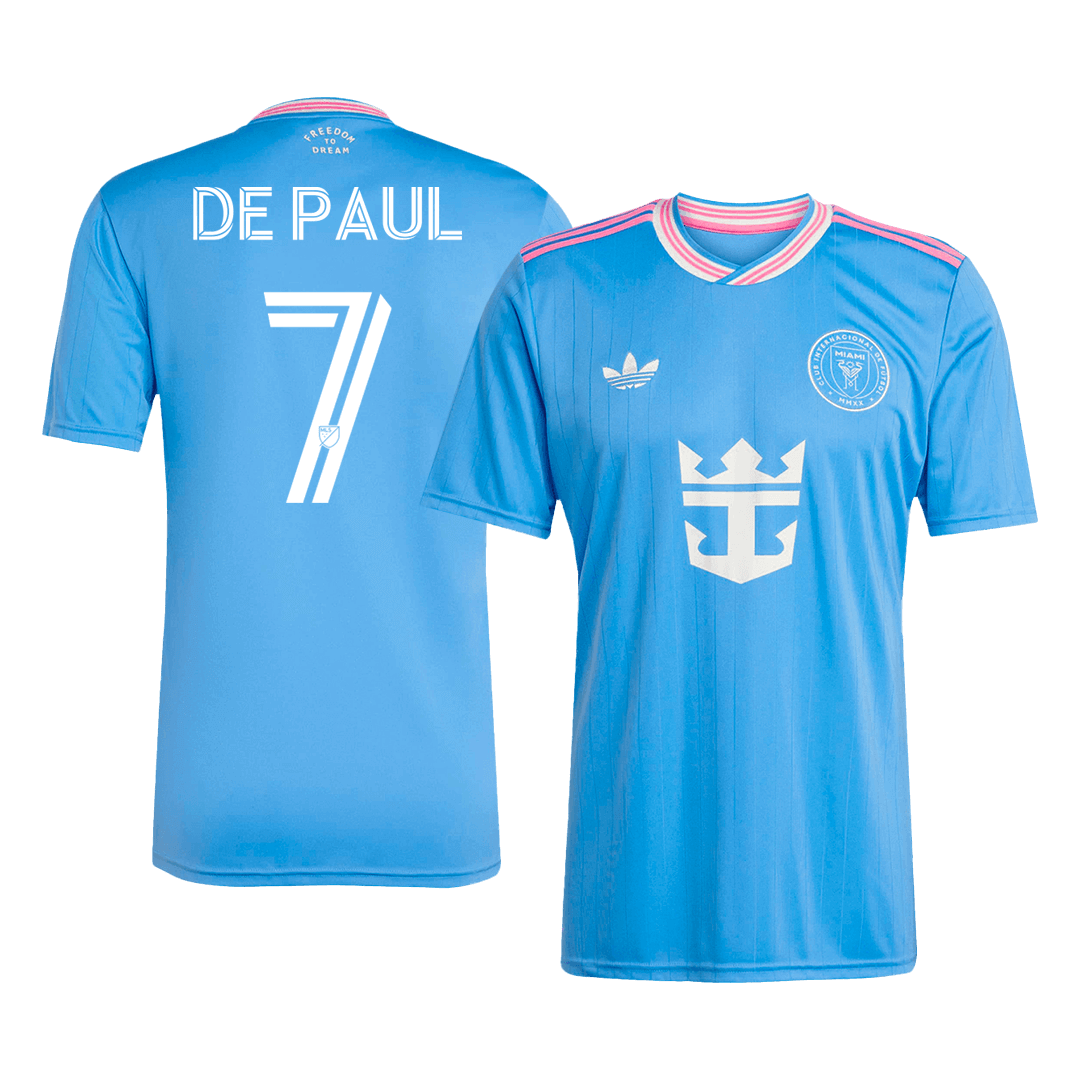 Inter Miami CF 2025 Kolmas Pelipaita Miesten DE PAUL #7