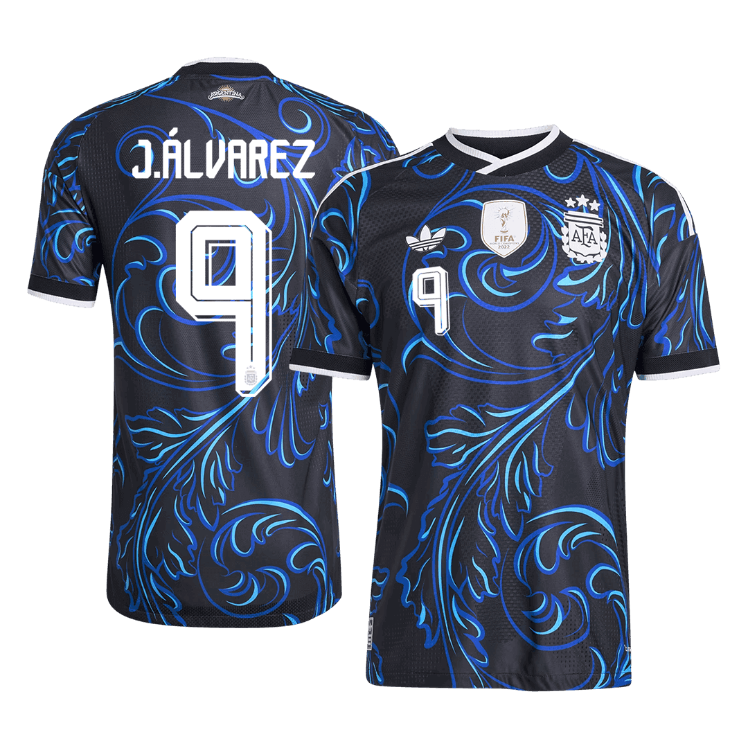 Argentina World Cup 2026 Vieras Pelipaita (Player Version) Miesten J. áLVAREZ #9