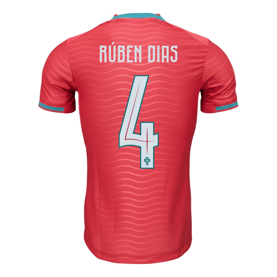 Portugal World Cup 2026 Koti Pelipaita (Player Version) Miesten RúBEN DIAS #4 - kuva 8