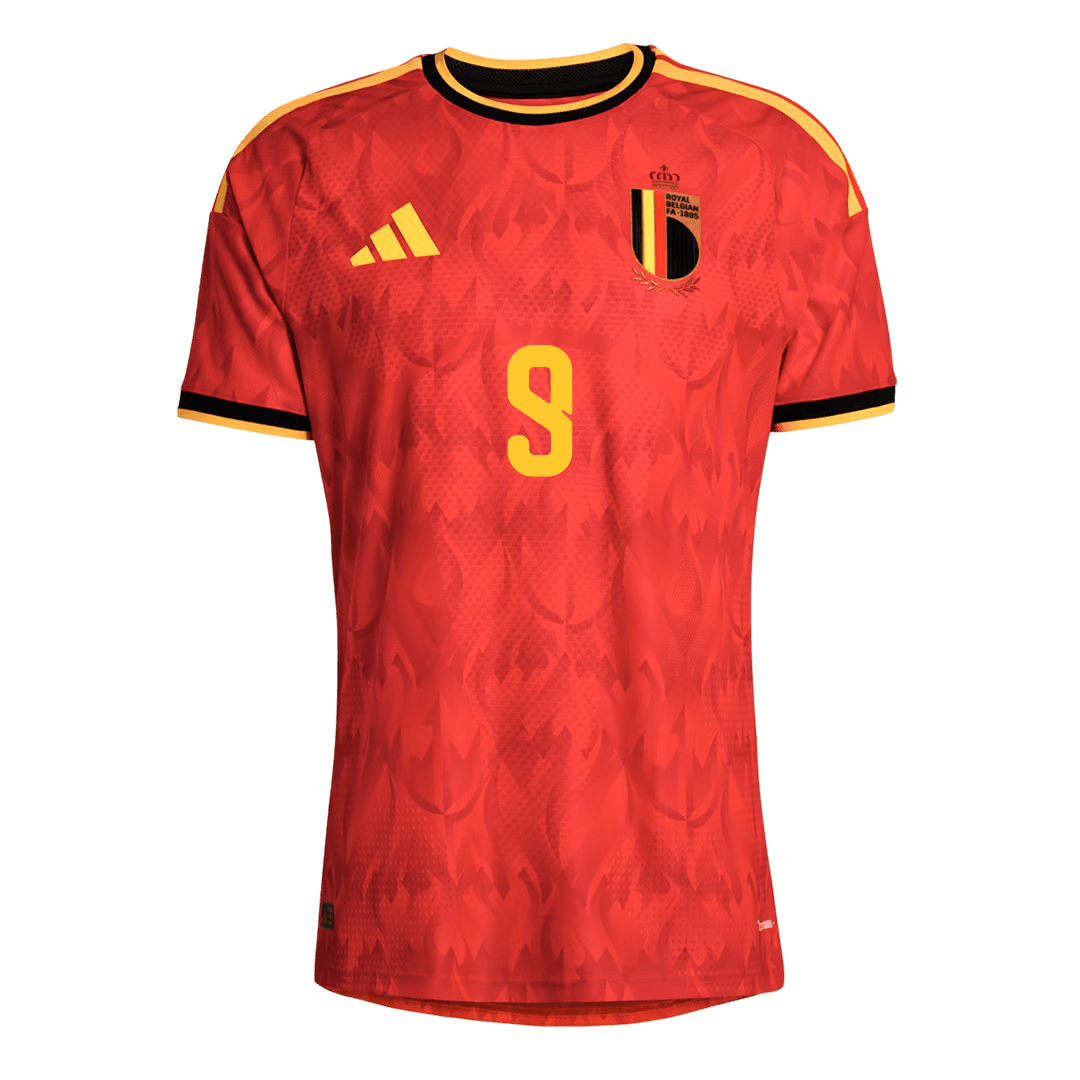 Belgium World Cup 2026 Koti Pelipaita (Player Version) Miesten LUKAKU #9 - kuva 8