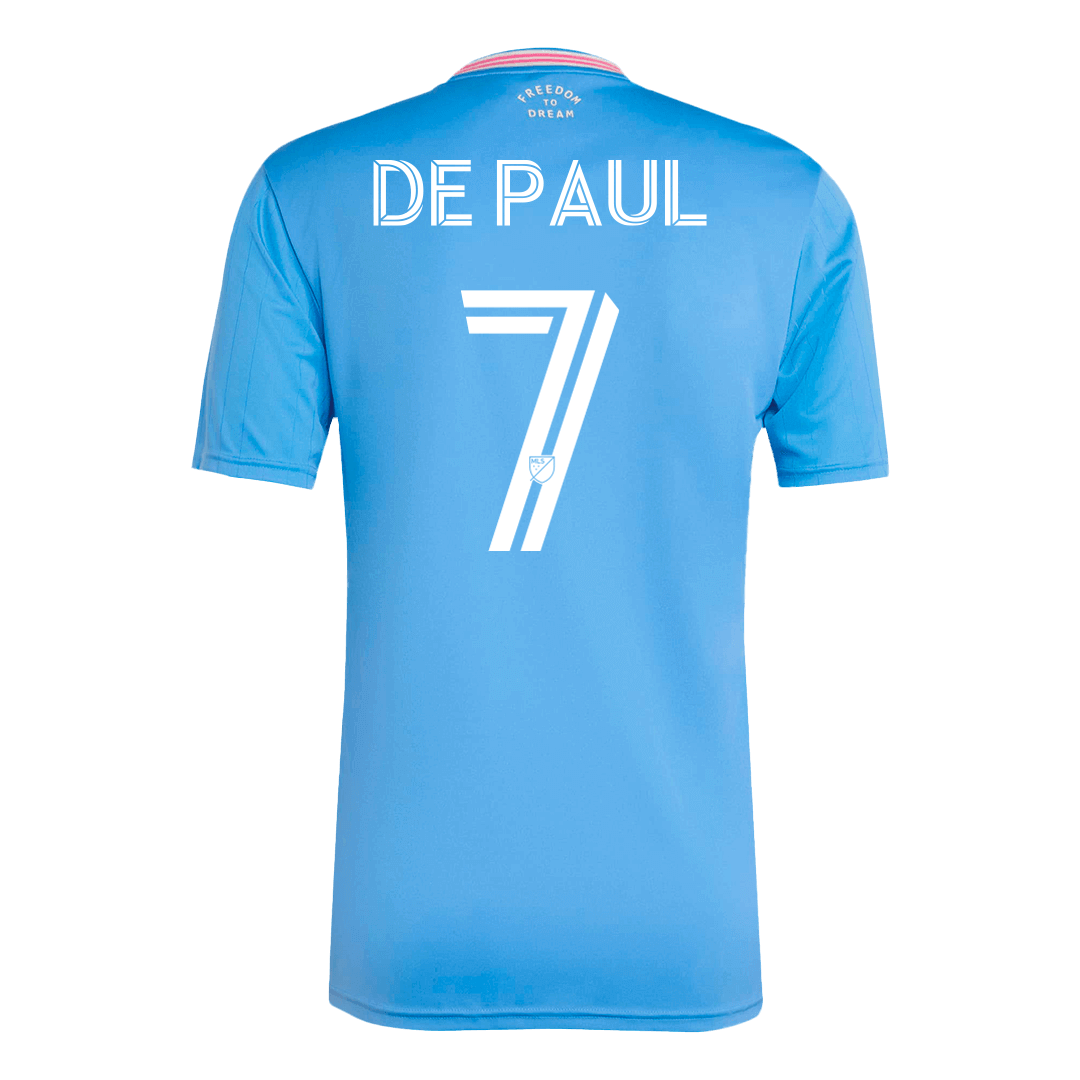 Inter Miami CF 2025 Kolmas Pelipaita Miesten DE PAUL #7 - kuva 11