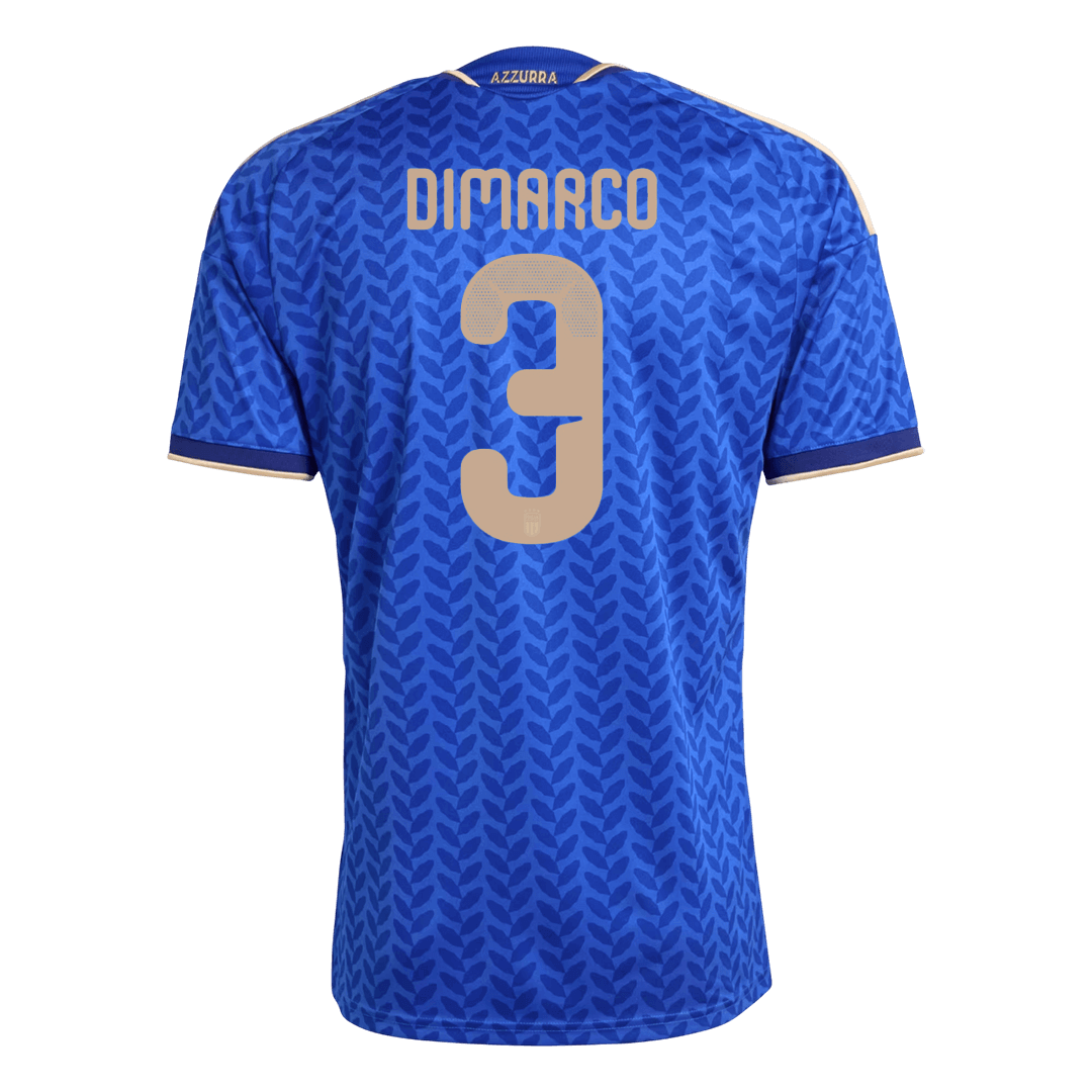 Italy World Cup 2026 Koti Pelipaita Miesten DIMARCO #3 [PREMIUM] - kuva 8