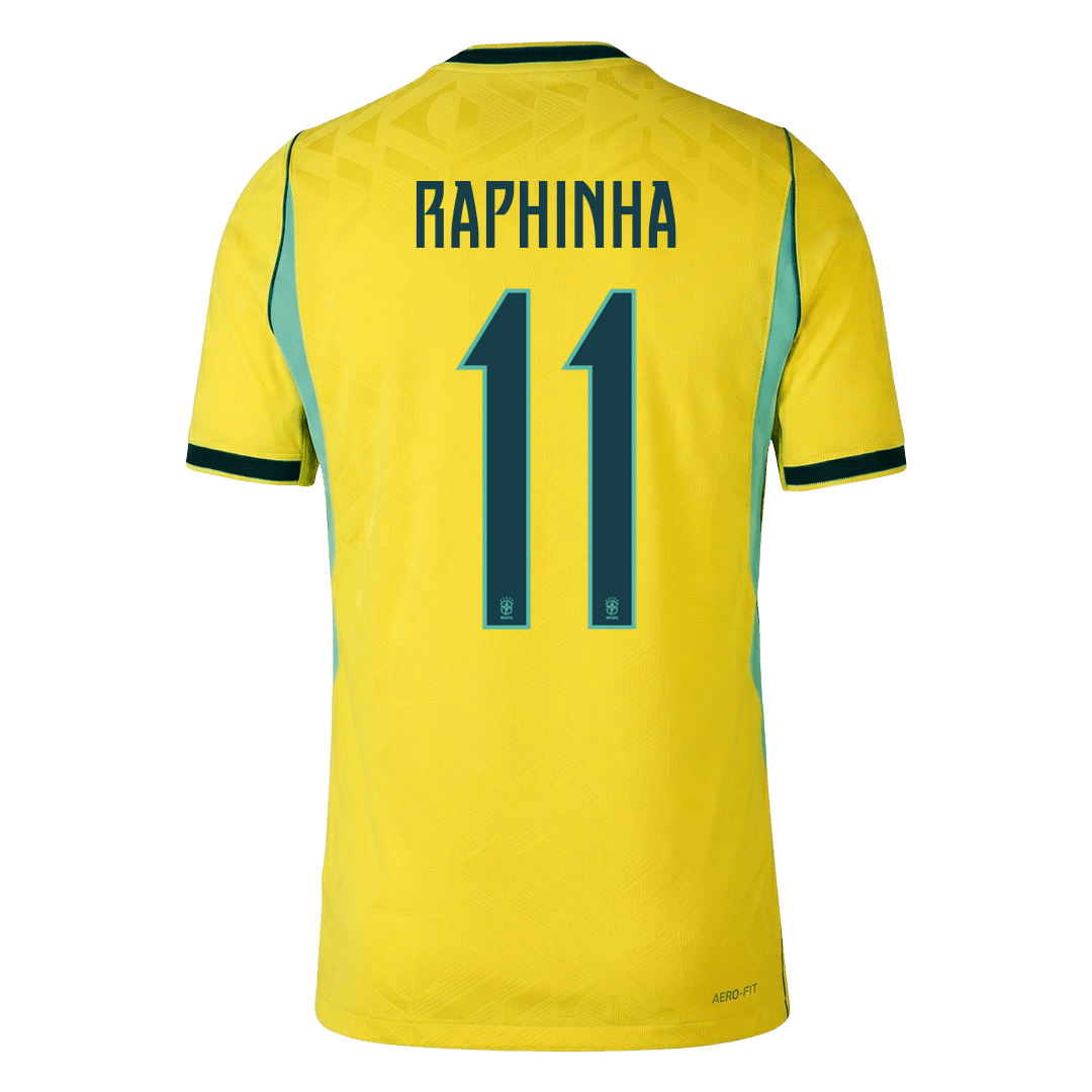 Brazil World Cup 2026 Koti Pelipaita (Player Version) Miesten RAPHINHA #11 - kuva 3