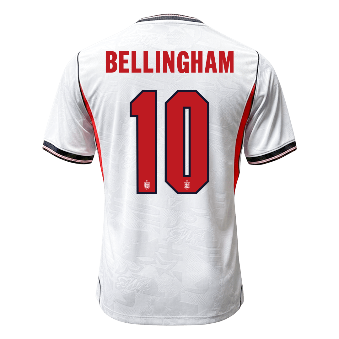 England World Cup 2026 Koti Pelipaita (Player Version) Miesten BELLINGHAM #10 - kuva 9