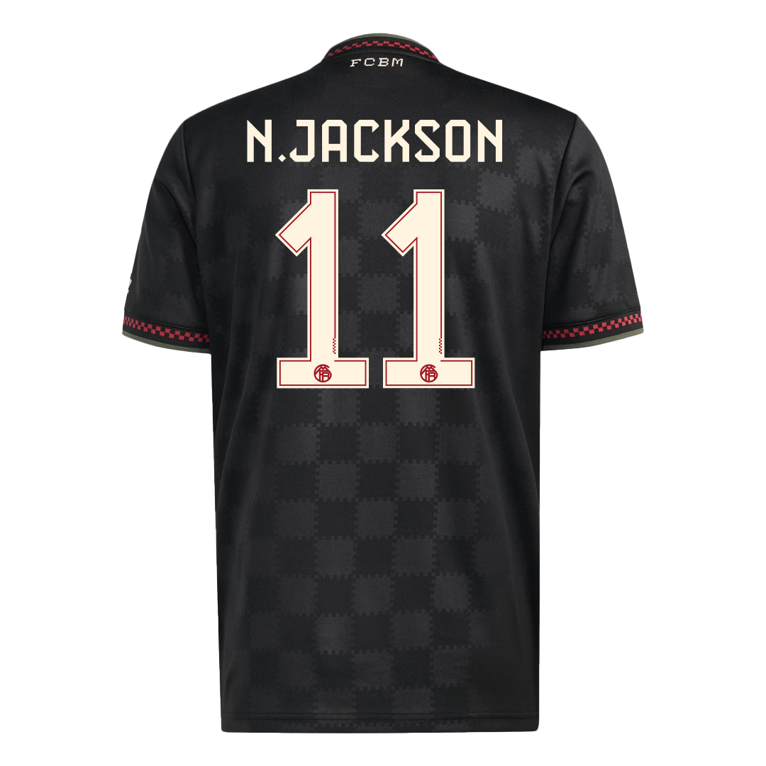 Bayern Munich 2025/26 Kolmas Pelipaita Miesten N.JACKSON #11 - kuva 3