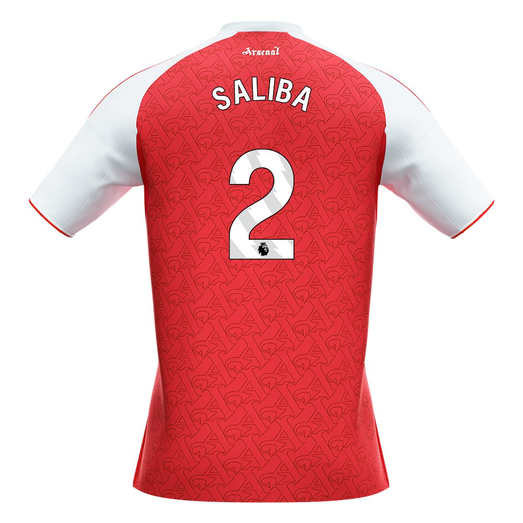 Arsenal 2025/26 Koti Pelipaita Miesten SALIBA #2 [PREMIUM] - kuva 10