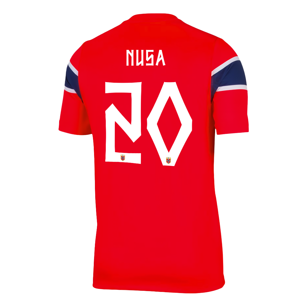 Norway World Cup 2026 Koti Pelipaita Miesten NUSA #20 - kuva 3