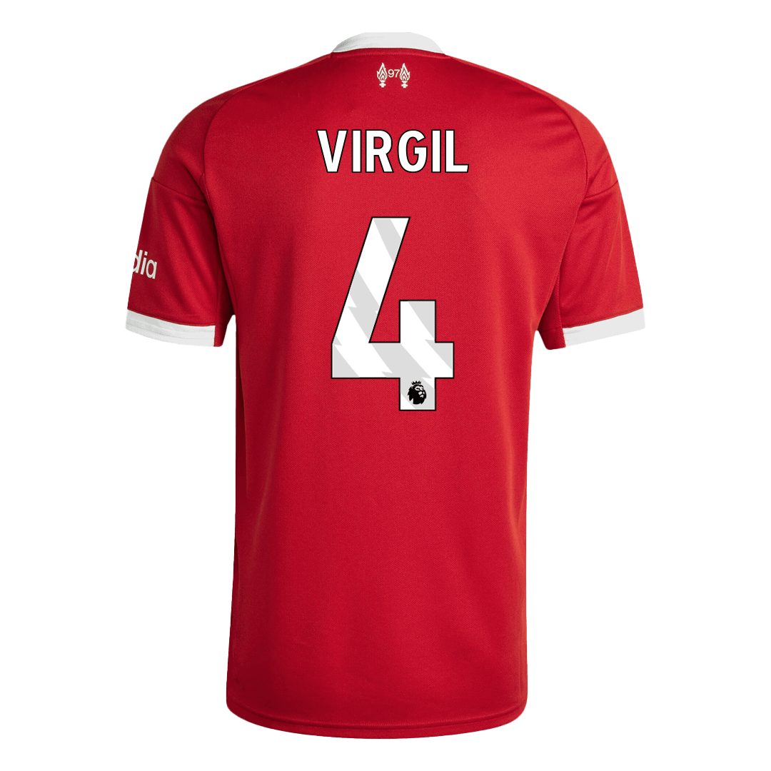 Liverpool 2025/26 Koti Pelipaita Miesten VIRGIL #4 - kuva 9