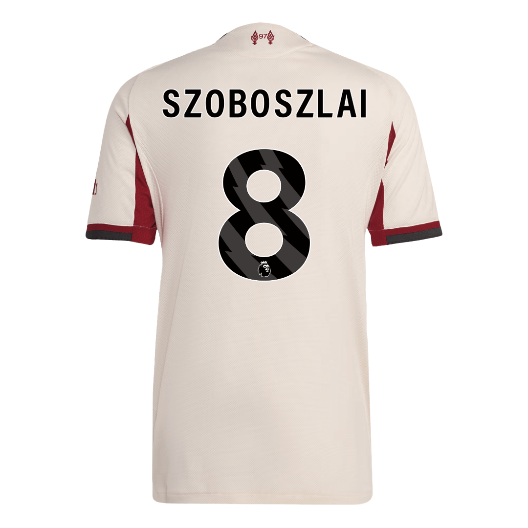 Liverpool 2025/26 Vieras Pelipaita (Player Version) Miesten SZOBOSZLAI #8 - kuva 10
