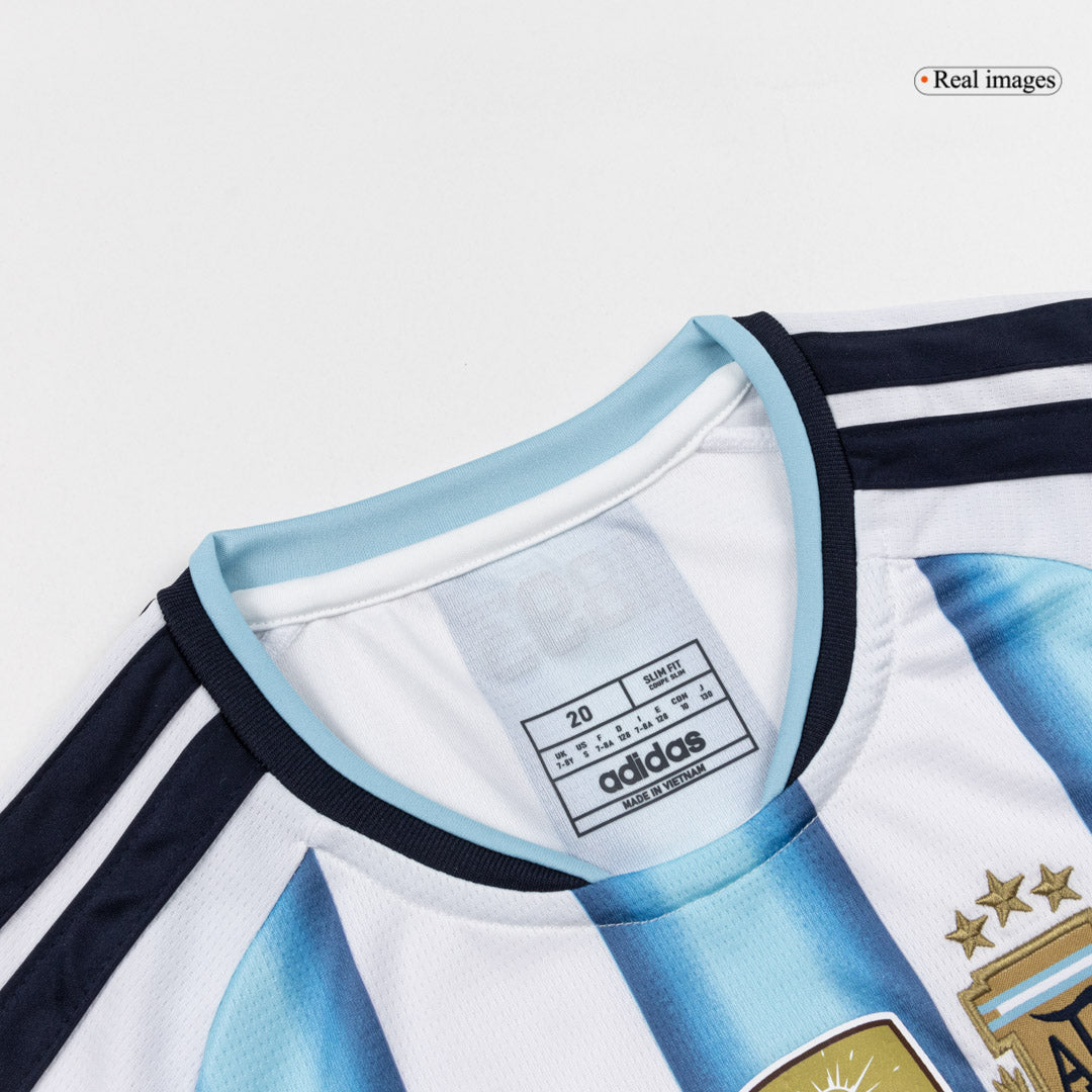 Argentina World Cup 2026 Koti Pelipaitasetti Lasten MESSI #10 [PREMIUM] - kuva 9