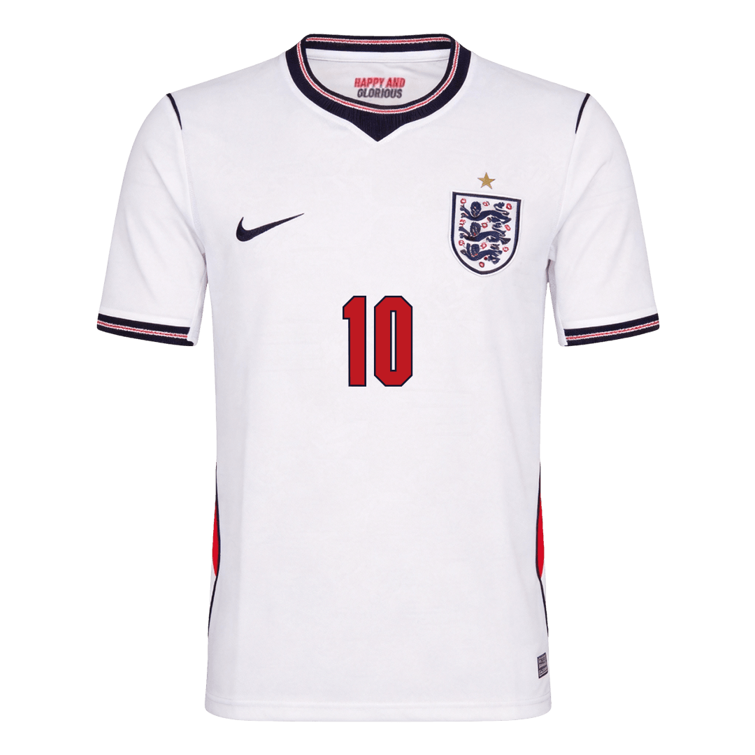 England World Cup 2026 Koti Pelipaita Miesten BELLINGHAM #10 - kuva 2