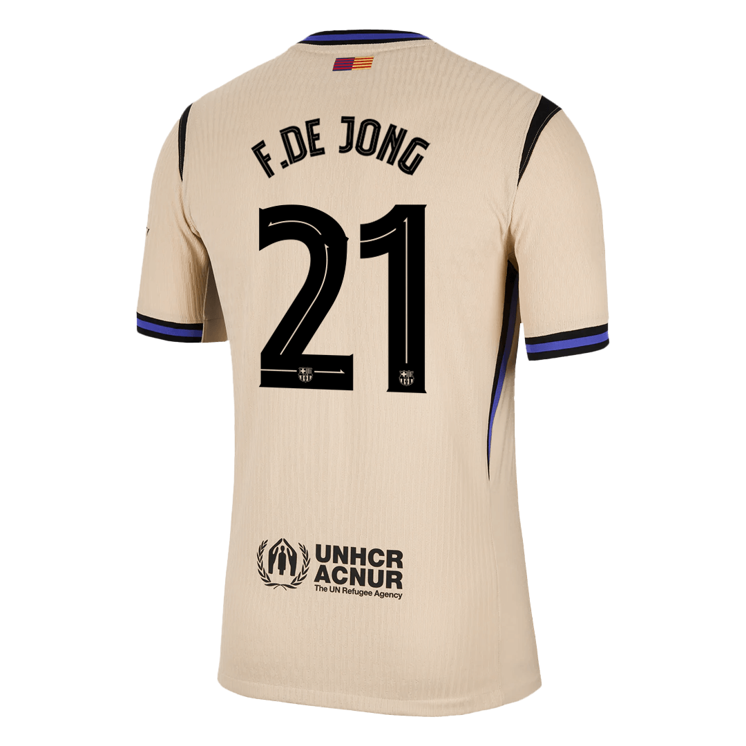 Barcelona 2025/26 UCL Vieras Pelipaita (Player Version) Miesten F.DE JONG #21 - kuva 14