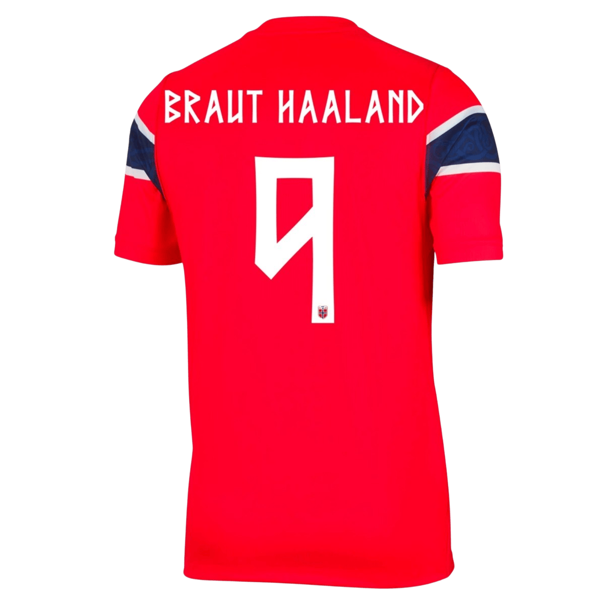 Norway World Cup 2026 Koti Pelipaita (Player Version) Miesten BRAUT HAALAND #9