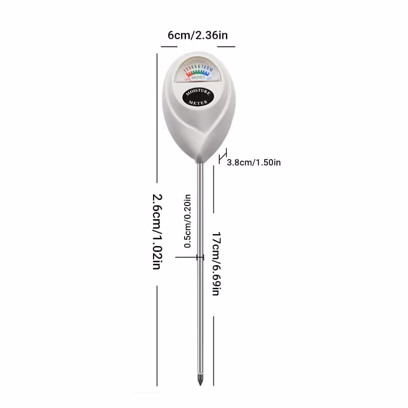 Battery-Free Soil Moisture Meter🌱
