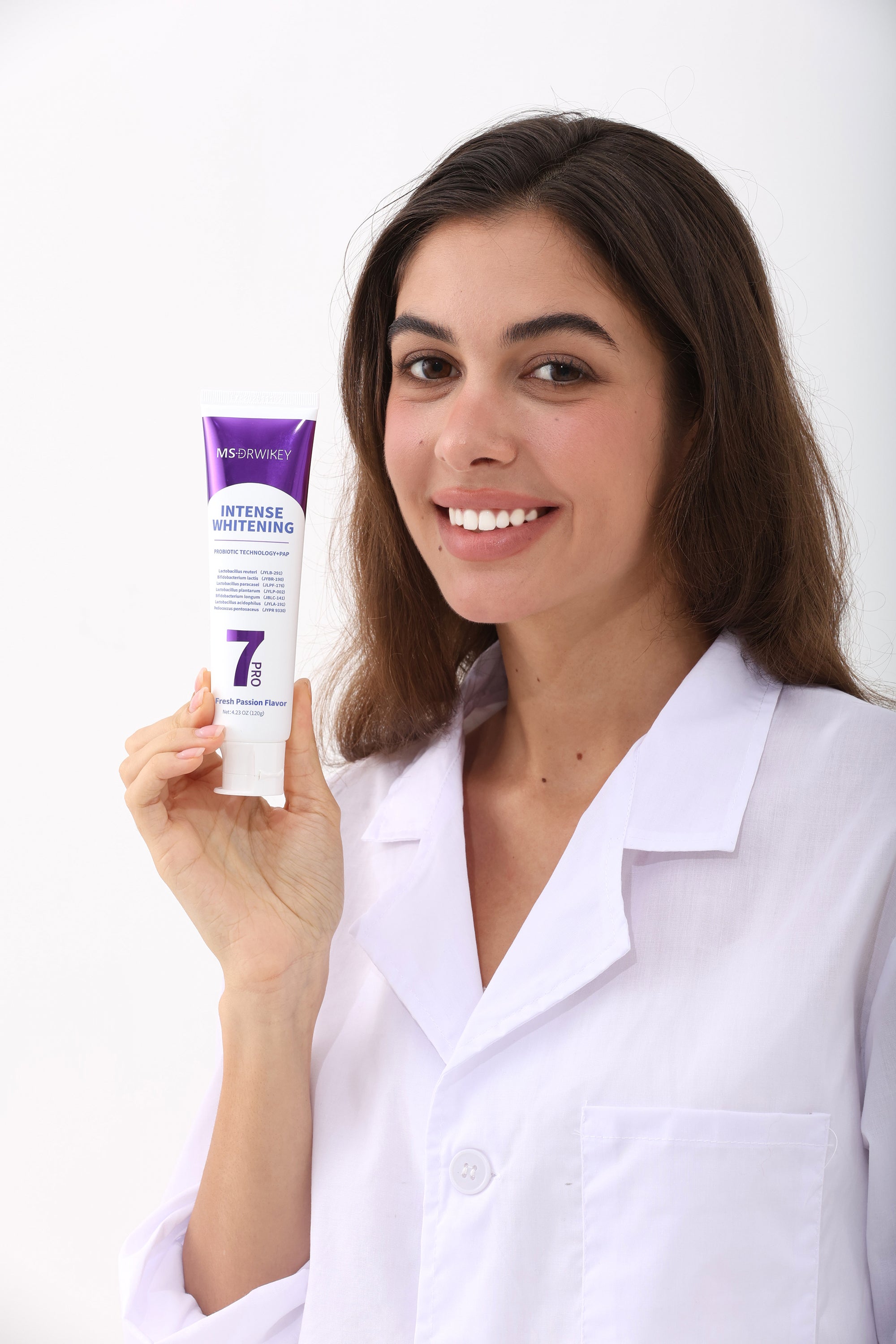  Purple Whitening Toothpaste - Deep whitening, strong cleaning, confident smile, shining every day