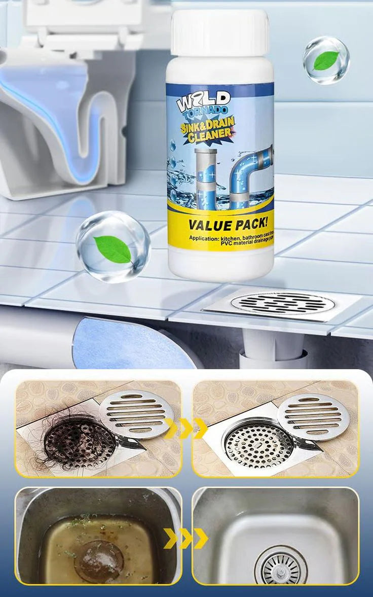 High-Efficiency Odor-Neutralizing Sink & Drain Cleaner💦
