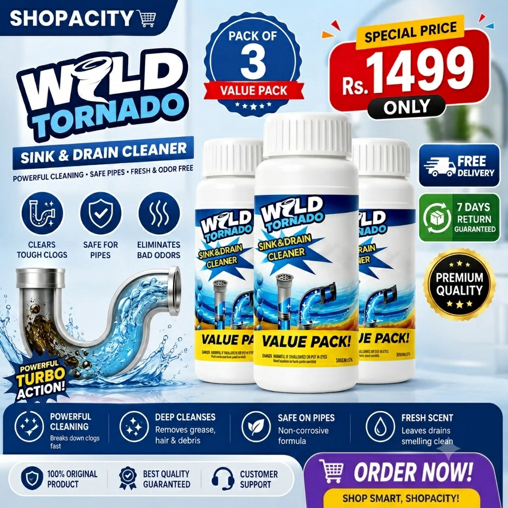 High-Efficiency Odor-Neutralizing Sink & Drain Cleaner💦