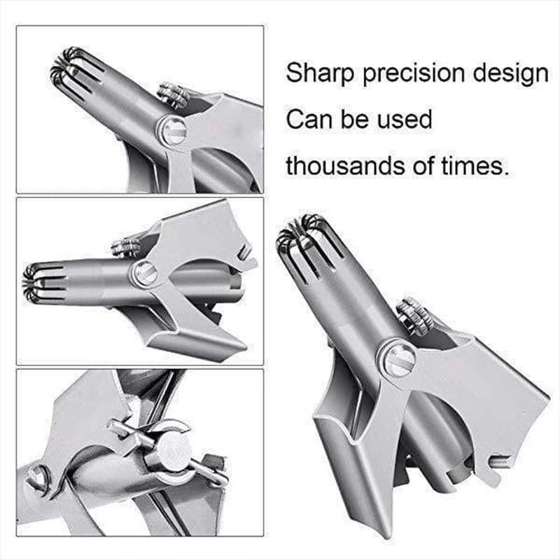 Manual Stainless Steel Nose Hair Trimmer