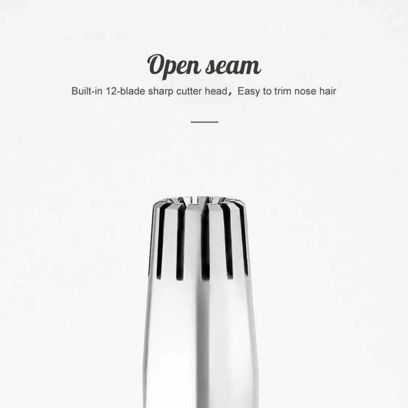 Manual Stainless Steel Nose Hair Trimmer