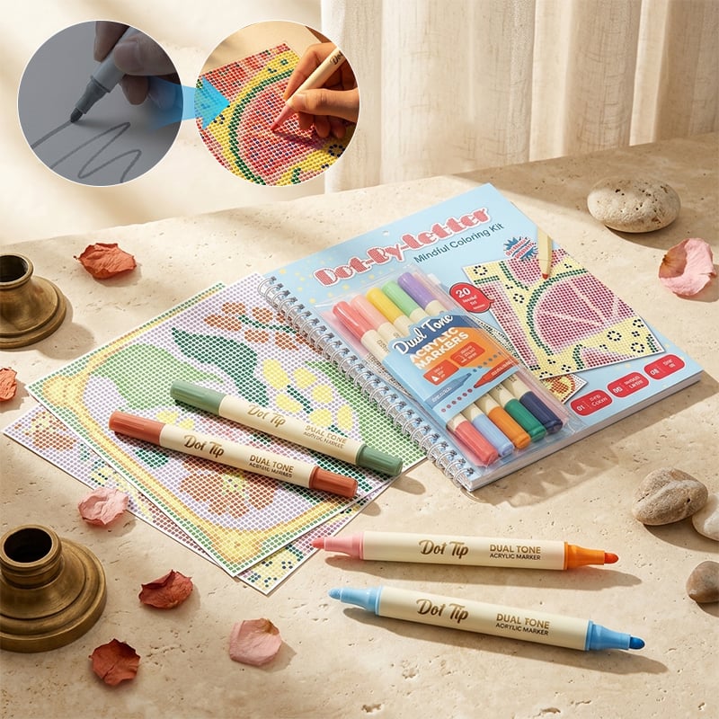 Alphabet Mindfulness Coloring Set