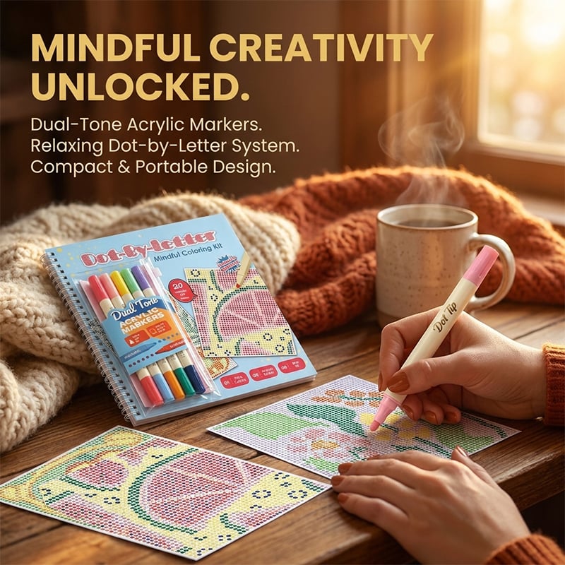 Alphabet Mindfulness Coloring Set