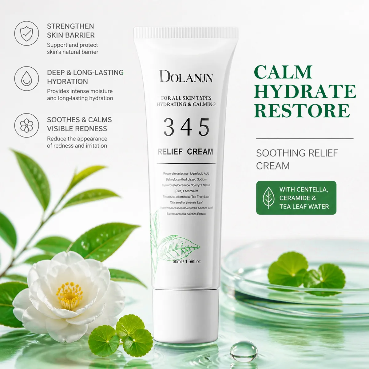 PR-2 DOLANJN 345 Niacinamide Soothing Cream 50ml