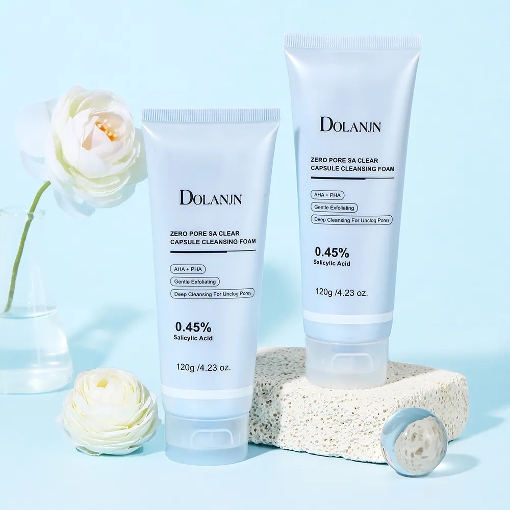 AQ-1 DOLANJN Transparent Blue Capsule Facial Cleanser 120g