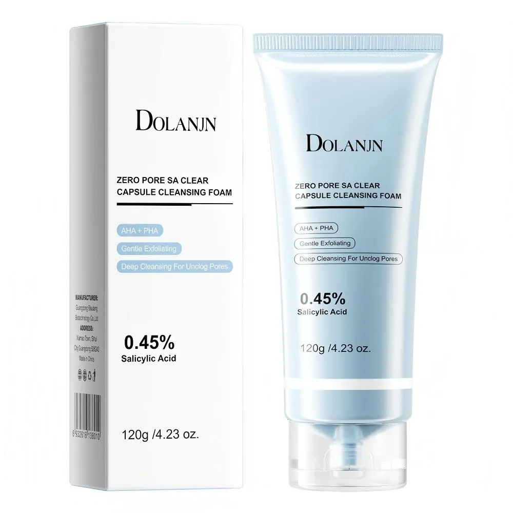 AQ-1 DOLANJN Transparent Blue Capsule Facial Cleanser 120g