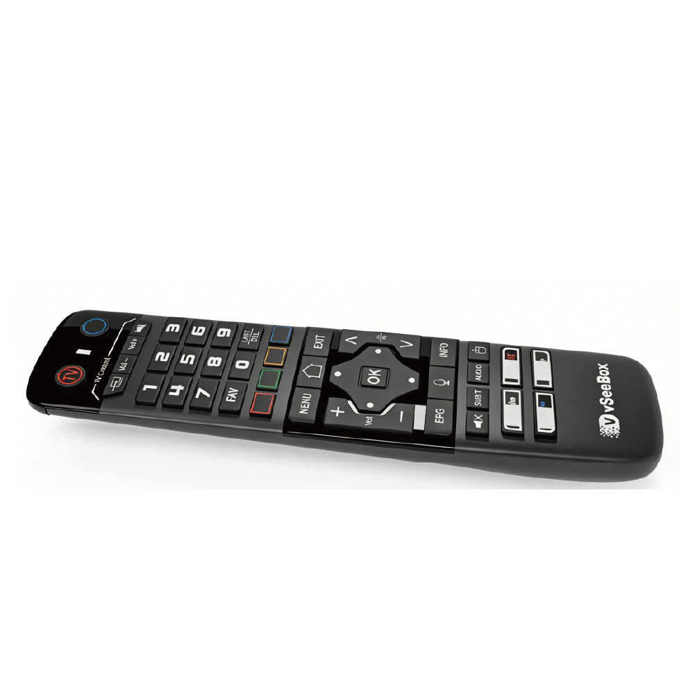 VSeeBox V6 max Remote Control Replacement Android TV Box Smart Bluetooth Voice Command Backlit-VSEEBOX