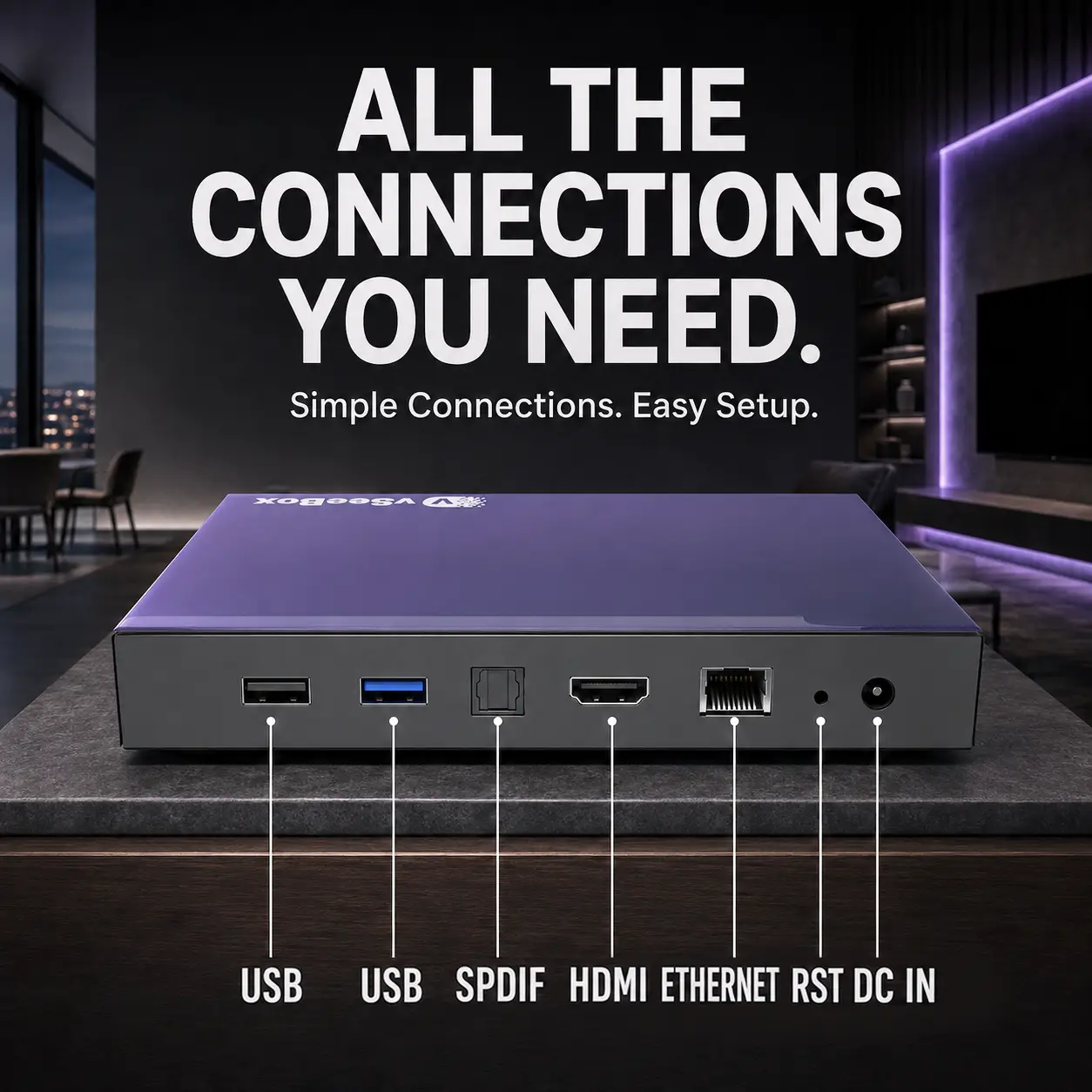 VSeeBox V6 Plus