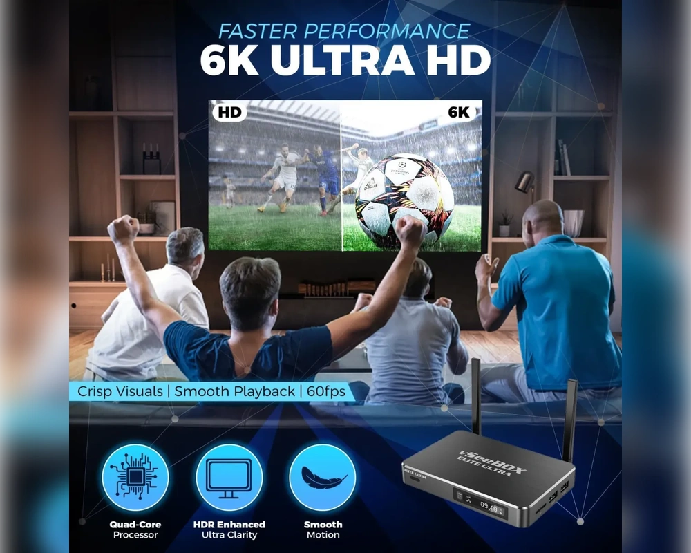 VSeeBox Elite Ultra Android TV Box-VSEEBOX