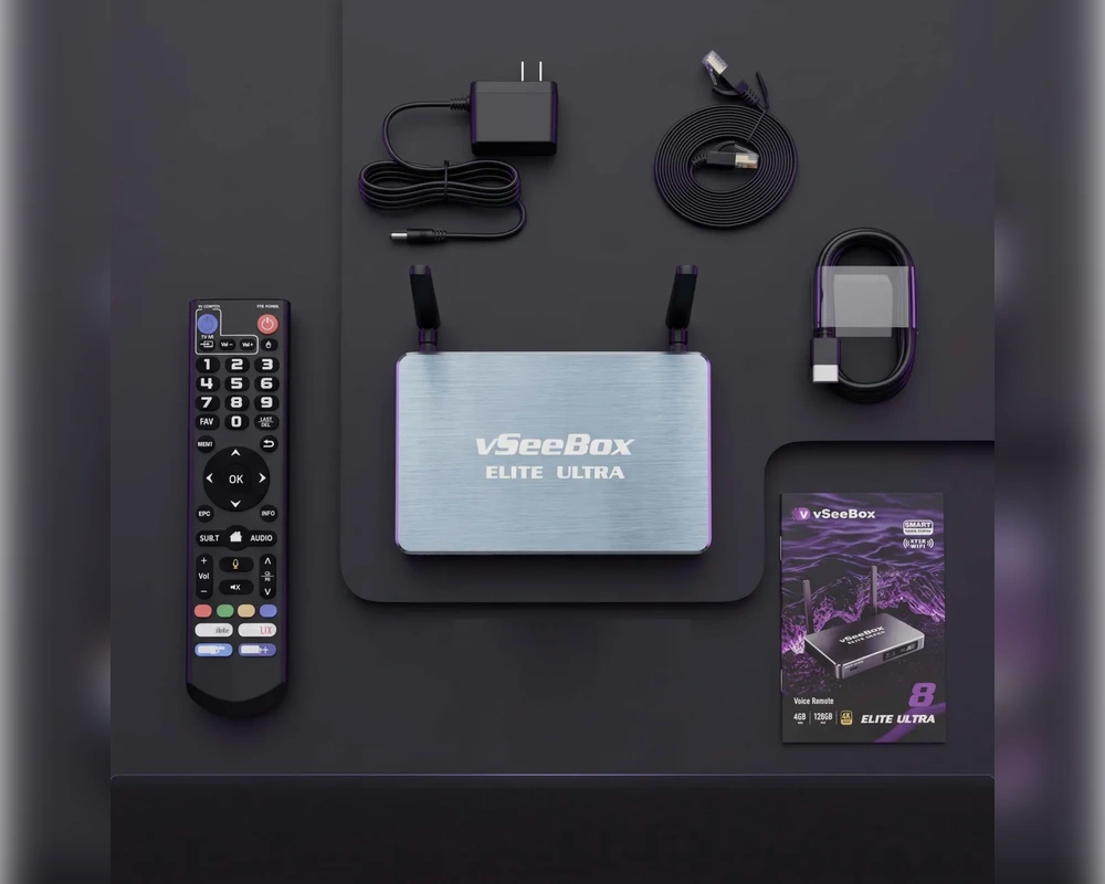 VSeeBox Elite Ultra Android TV Box-VSEEBOX