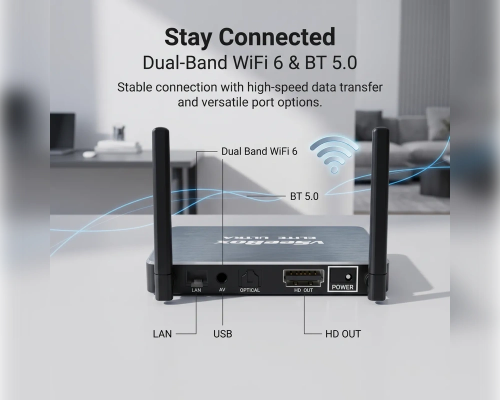 VSeeBox Elite Ultra Android TV Box-VSEEBOX