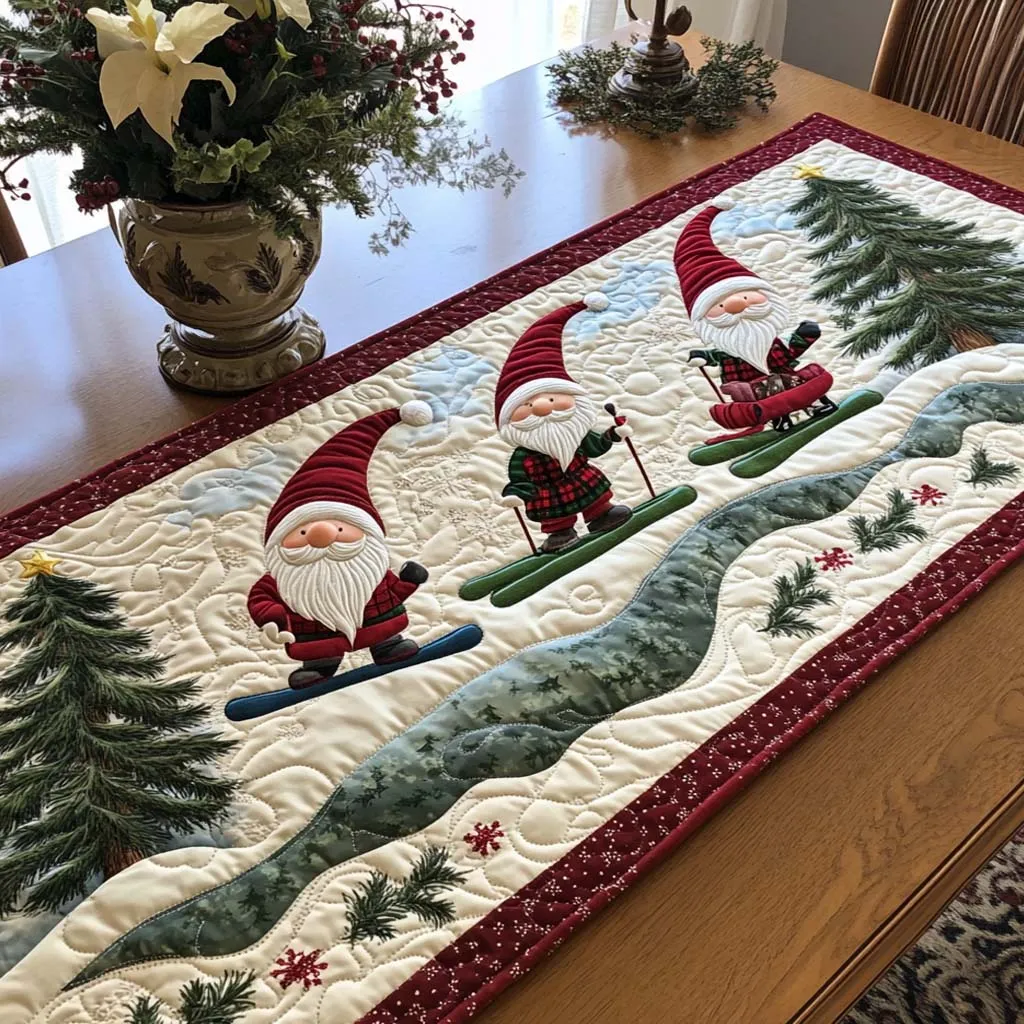 Berry Joy Quilted Table Runner