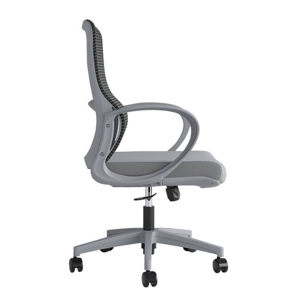 Silla Ejecutiva Valery Products Línea Premium Mónaco Gris Oxford